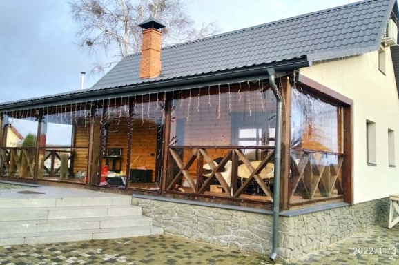 Мягкие окна для бани